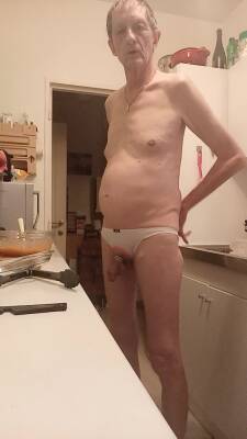 nude preparing a dish - boyfriendtv.com