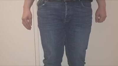 twink pissing jeans and masturbate - boyfriendtv.com