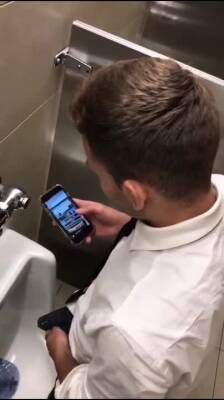 peeping at wankers in toilets (compilation 1) - boyfriendtv.com