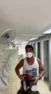 Public Bathroom Pinoy Solo - boyfriendtv.com - Thailand