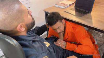 Policeman Made Prisoner His Bitch - boyfriendtv.com
