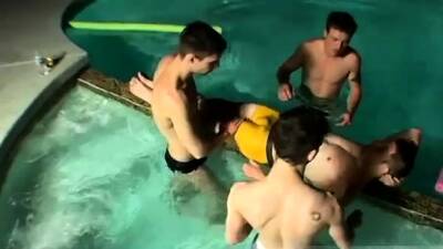 Teen boy gay porn tied xxx Undie 4-Way - Hot Tub Action - icpvid.com
