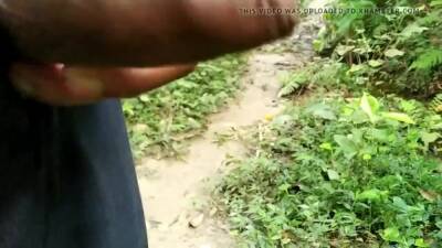 Indian cock pissing in forest and Cumming - boyfriendtv.com - India