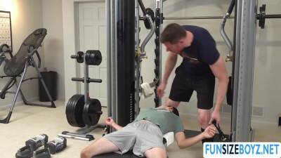 Gay Marcus gets his wet ass pounded by his gym mate - boyfriendtv.com