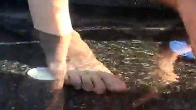 Boy teen feet fuck gay Cock Stroking Foot Worship - drtuber.com