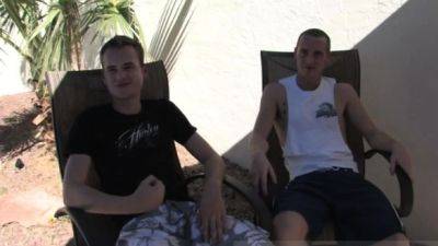 Outdoor gay bondage sex videos When he moves up they - drtuber.com